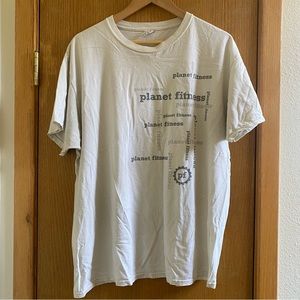🟣 {5/$10} Planet Fitness T-Shirt Workout Shirt - XL